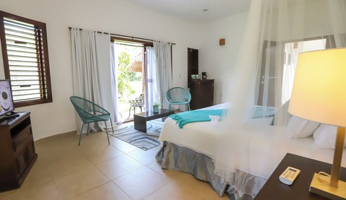 Habitación estándar, 1 cama de matrimonio grande, vistas a la piscina