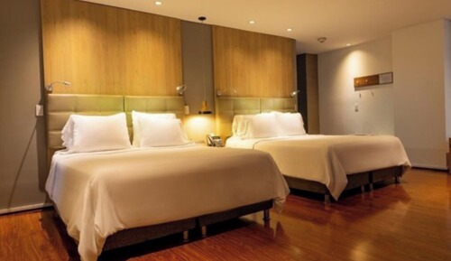 Habitación superior, 2 camas de matrimonio