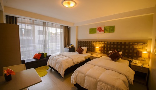 Habitación Deluxe con 2 camas individuales, 2 camas individuales