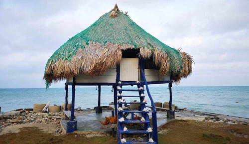 Cabaña familiar, vistas a la playa (Kiosk)