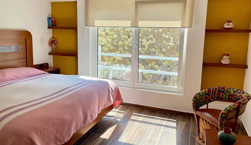 Habitación doble, 1 cama de matrimonio grande, vistas al jardín