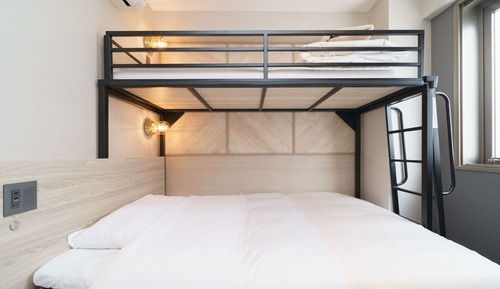 Habitación, no fumadores (Double Bed and Loft Bed)