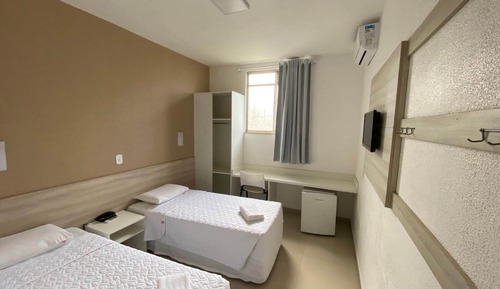 Habitación ejecutiva con 2 camas individuales, vistas al jardín