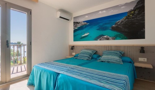 Habitación estándar, 1 cama doble, balcón, vistas al mar