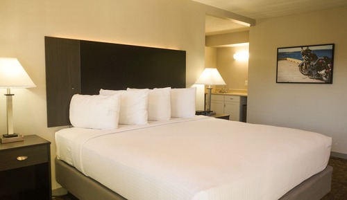 Habitación individual estándar, 1 cama de matrimonio grande, cocina básica