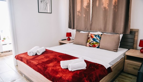 Apartamento panorámico, 1 cama de matrimonio con sofá cama, vistas al mar