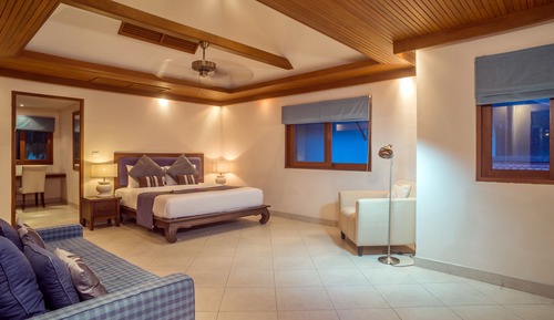 Villa de lujo, 2 habitaciones, vistas al jardín
