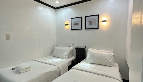 Habitación básica con 2 camas individuales, no fumadores, acceso a la piscina