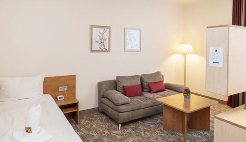 Habitación familiar, varias camas