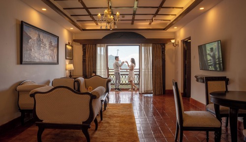 Suite presidencial, vistas a la ciudad