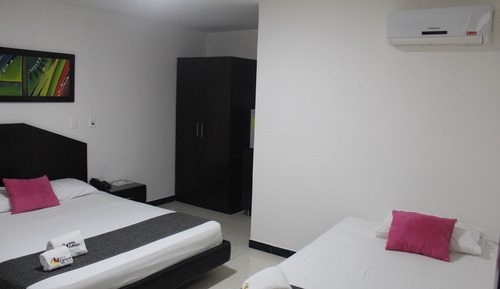 Habitación tradicional con 1 cama doble o 2 individuales