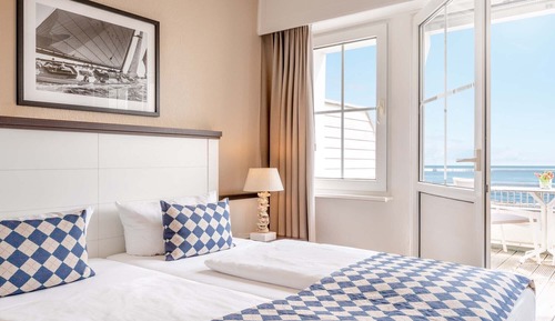 Habitación doble, vistas al mar