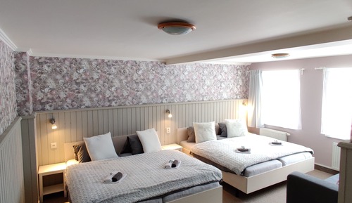 Habitación familiar, 2 camas de matrimonio