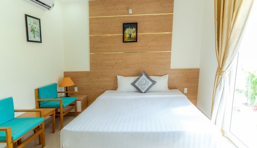 Habitación Deluxe, 1 cama de matrimonio, vistas a la playa