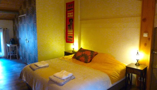 Habitación Deluxe, 1 cama de matrimonio grande, no fumadores, vistas al jardín (Vert)