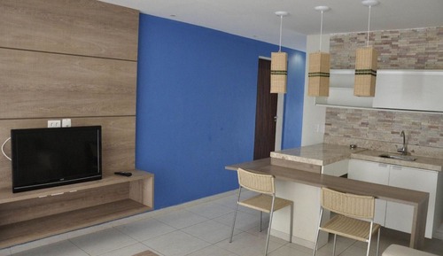Habitación triple familiar, varias camas, vistas al mar