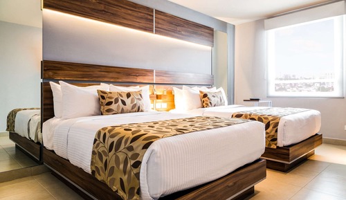 Habitación estándar, 2 camas dobles, no fumadores