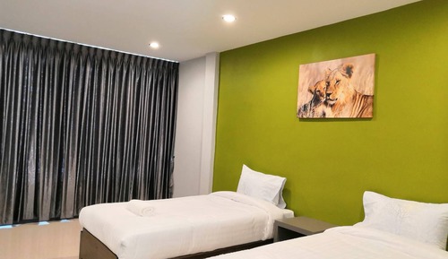 Habitación con 1 cama doble o 2 individuales, no fumadores