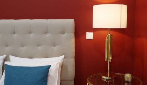 Standard Double Room, 1 Queen Bed, City View (Red)