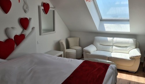 Loft Deluxe, bañera de hidromasaje (sdb à l'italienne)