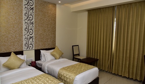 Habitación ejecutiva doble, 1 cama de matrimonio, vistas a la ciudad