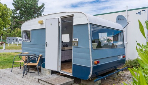 Casa móvil económica, 1 cama doble