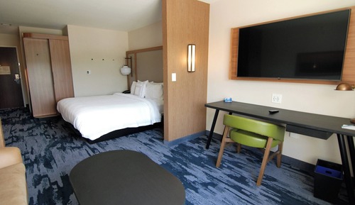 Suite, 1 cama de matrimonio grande con sofá cama (Hearing Accessible)