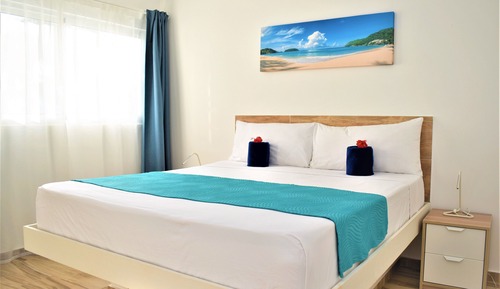 Habitación estándar doble, 1 cama de matrimonio grande, vistas a la montaña