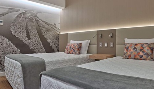 Habitación superior, varias camas