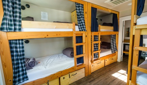 Habitación básica, varias camas, no fumadores, vistas a la montaña