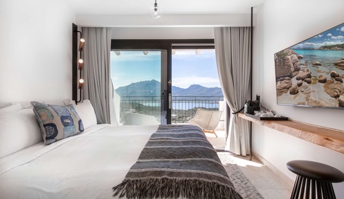 Habitación Deluxe, 1 cama de matrimonio, vistas al mar