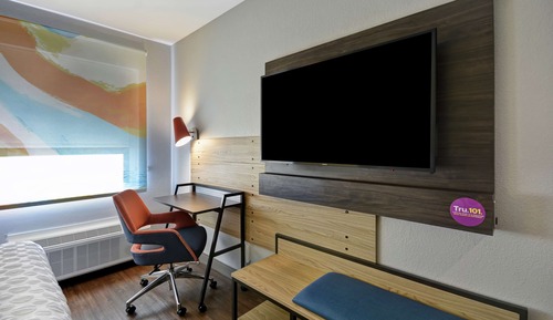 Habitación, 2 camas de matrimonio, accesible para personas con discapacidad (Hearing)