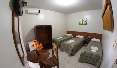 Habitación con 1 cama doble o 2 individuales