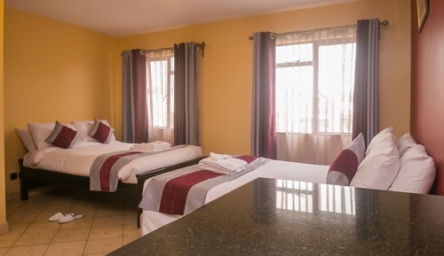 Habitación con 2 camas individuales