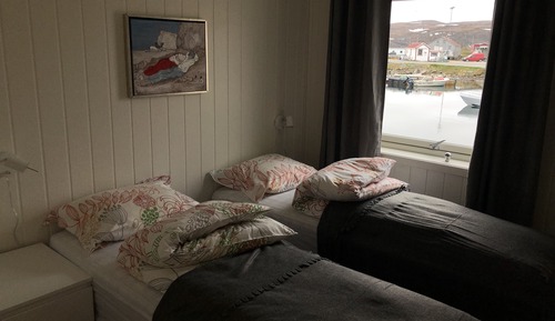 Apartamento Premium, 3 habitaciones, vistas al mar (Rorbu Makkaur)