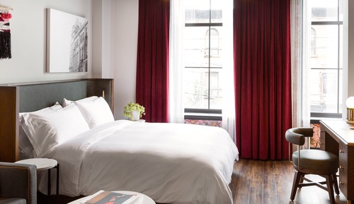 Habitación Deluxe, 1 cama de matrimonio grande con sofá cama