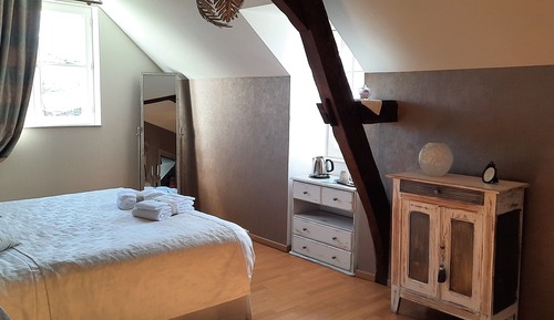 Habitación romántica doble, baño privado ("Nymphe")