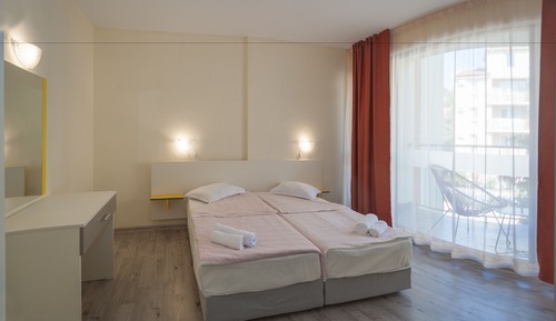 Apartamento básico, 1 habitación, balcón