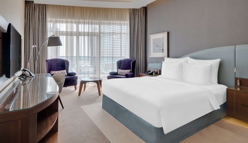 Suite (Downtown View-Lounge Access)