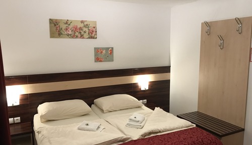 Habitación económica doble, 1 cama de matrimonio, frigorífico
