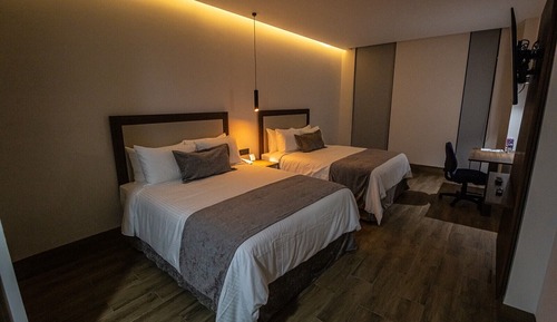 Habitación doble superior, 2 camas de matrimonio