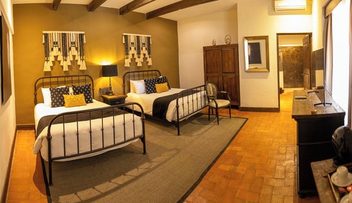 Habitación doble, 2 camas de matrimonio