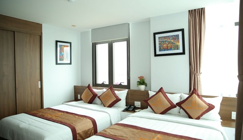 Habitación Deluxe con 2 camas individuales, 2 camas de matrimonio