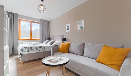Apartamento, terraza (Powstancow  Wielkopolskich 76 street)
