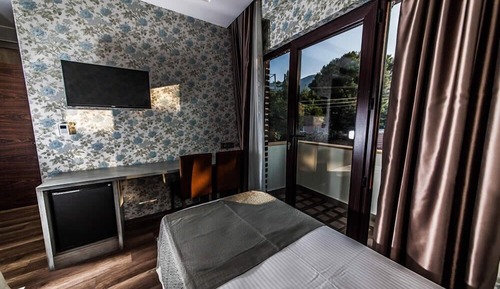 Habitación con 1 cama doble o 2 individuales, vistas al jardín