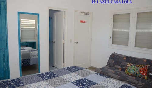 Habitación con 1 cama doble o 2 individuales