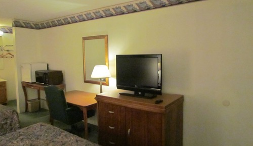 Suite ejecutiva, 1 cama de matrimonio grande, frigorífico y microondas, vistas a la ciudad