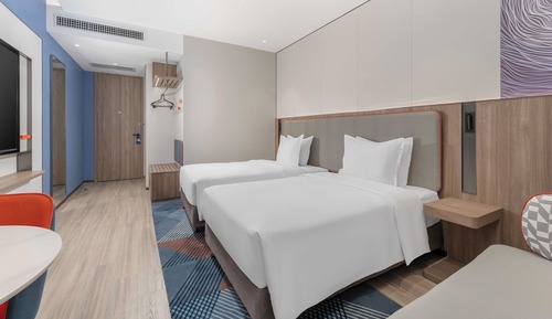 Habitación estándar, 2 camas dobles (High Floor)