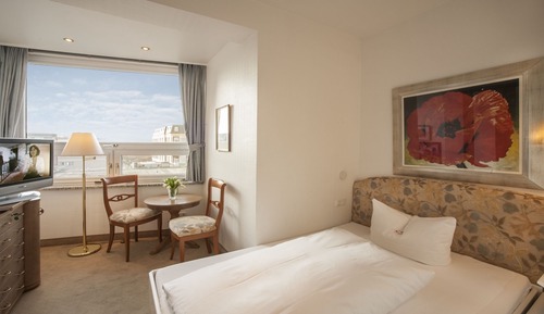 Suite, balcón, vistas al mar