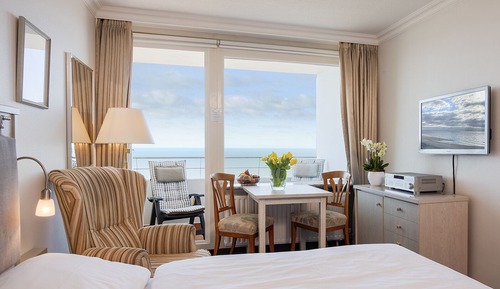 Habitación doble, balcón, vistas al mar